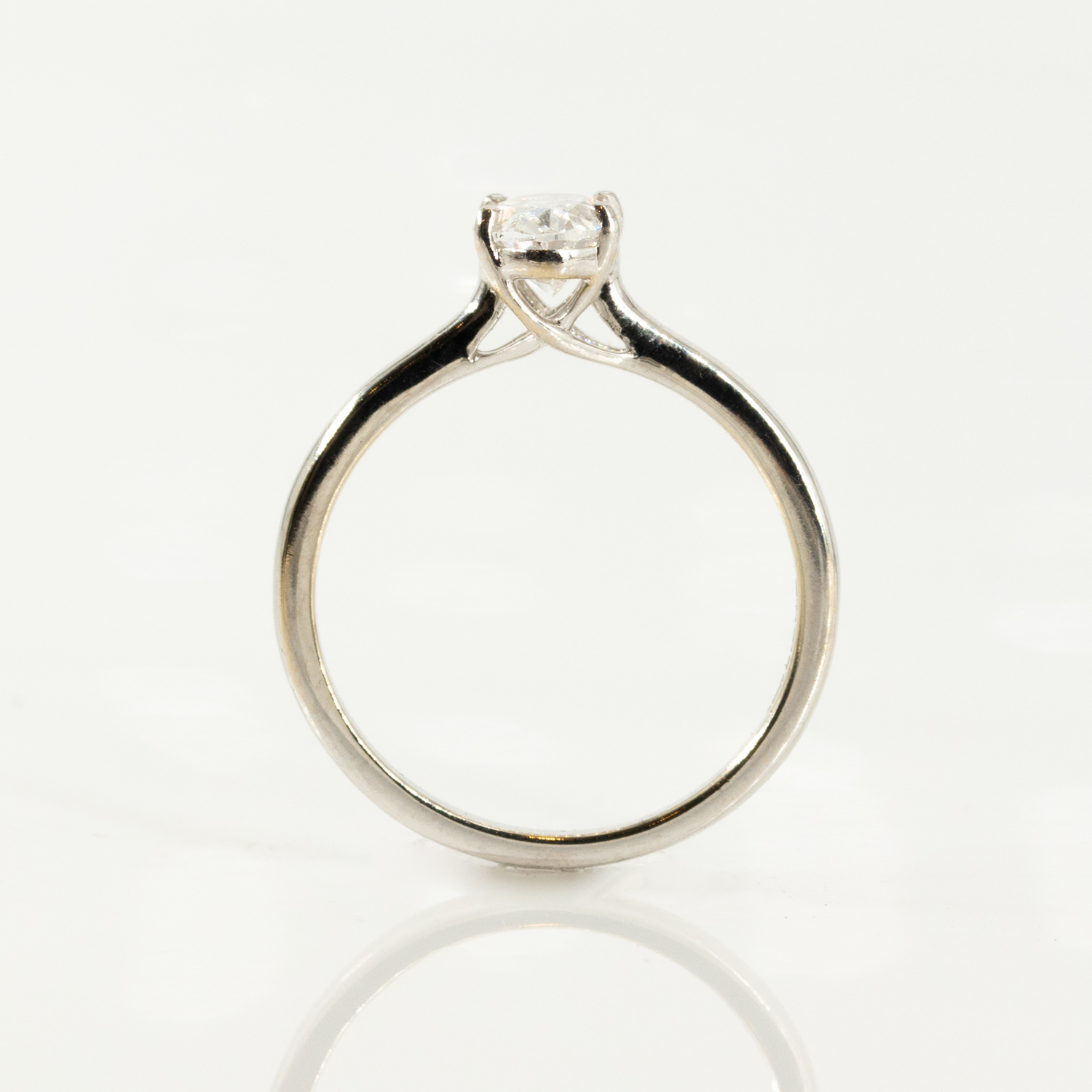 Oval Solitaire Engagement Ring
